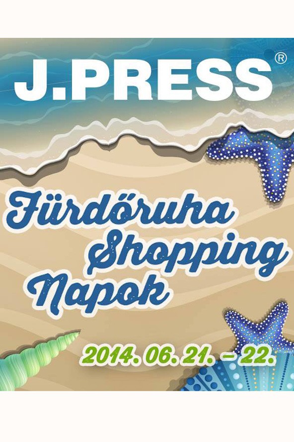 Gyere velünk a J.Press Fürdőruha Shopping Napokra!