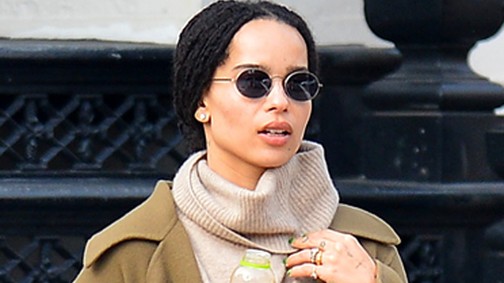 Zoë Kravitz megmutatta az idei ősz egyik legnagyobb trendjét