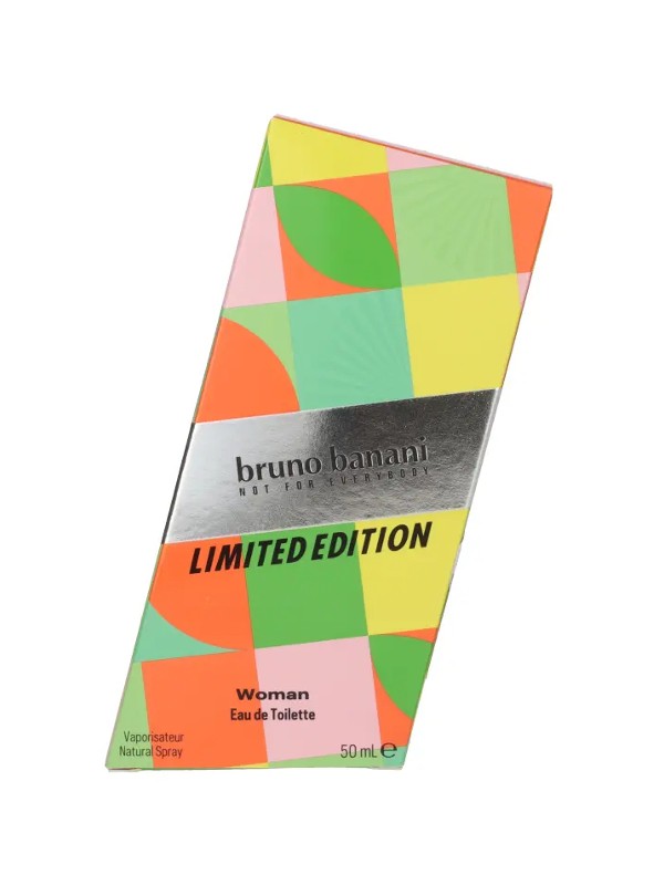Women Summer EDT (Limited Edition) BRUNO BANANI 7799 Ft/50 ml (155,98 Ft/1 ml) a Rossmann üzleteiben és online, GLAMOUR-napok Summer Week kuponnal, 35% kedvezménnyel 5069,35 Ft