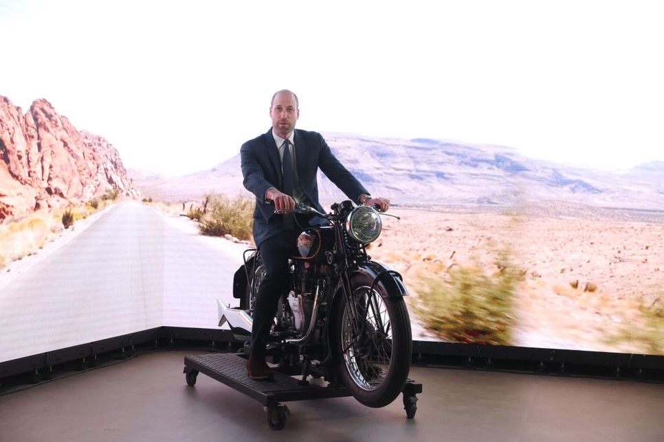 Vilmos herceg újra régi szenvedélyének hódolhatott Belfastban