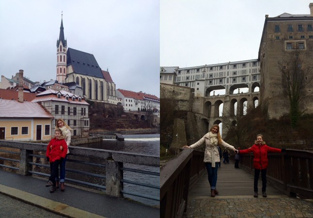 Meseváros hóesésben