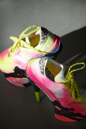 Ganni X New Balance New Talent programban készült cipőalkotás: Masculina