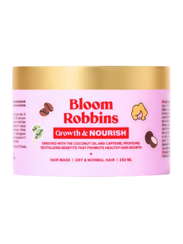 Growth & Nourish hajnövekedést támogató maszk shea vajjal BLOOM ROBBINS 12 600 Ft/ 250 ml (50,4 Ft/ 1ml) 