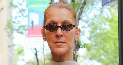 Celine Dion fordítva vette fel a blézert, és így tényleg sokkal jobban néz ki