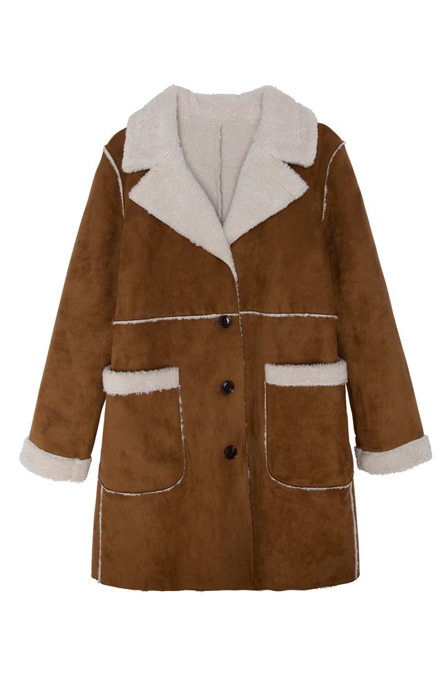 Gyapjúval bélelt kabát - 24 995 Ft