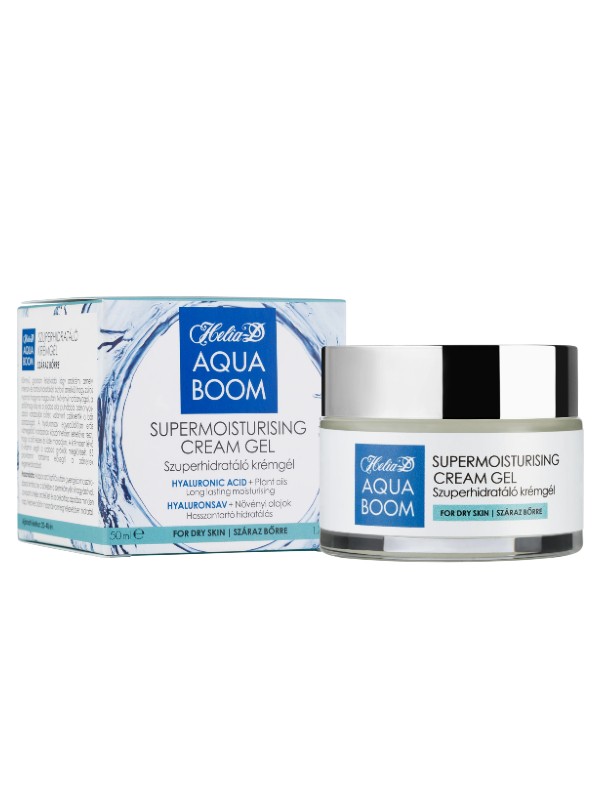 Aquaboom szuperhidratáló krémgél HELIA-D 1590 Ft/50 ml, GLAMOUR-kuponnal 35% kedvezménnyel 1033 Ft