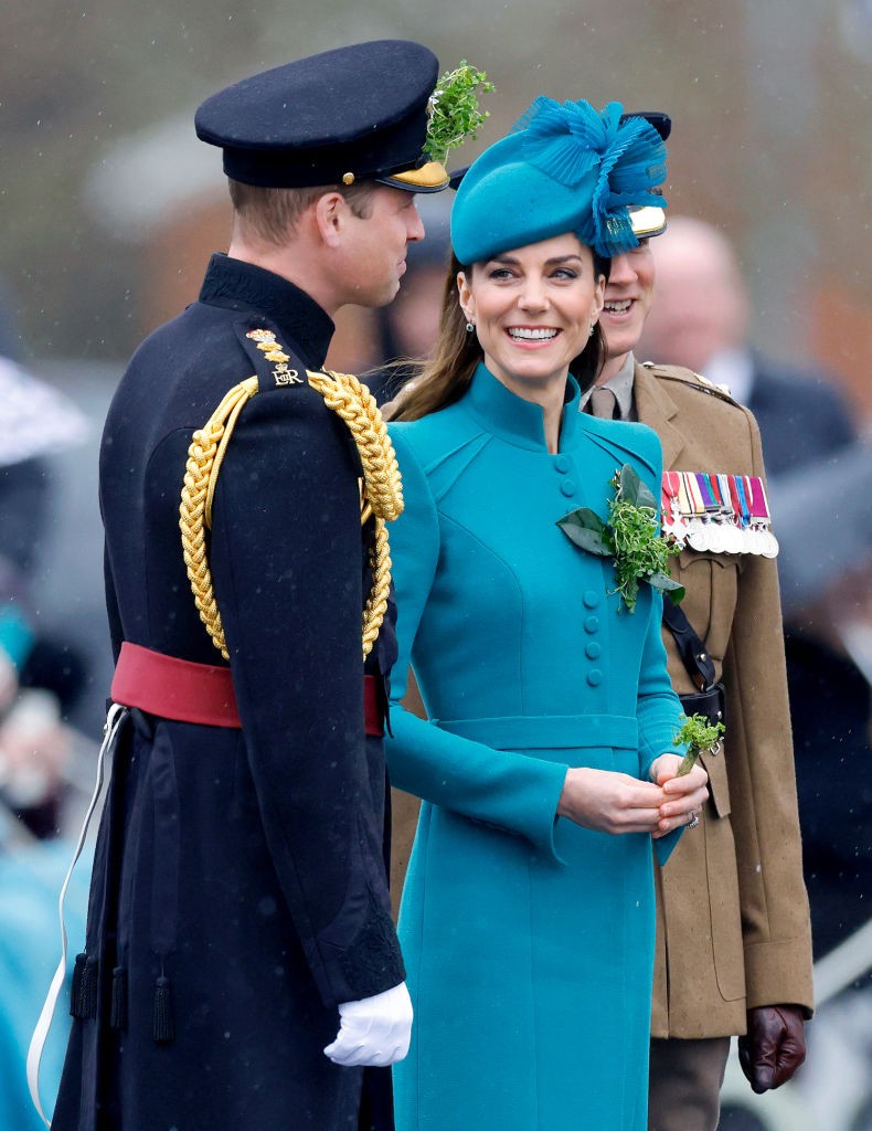 A 2023-as Szent Patrik napi royal-esemény Katalin számára főként Vilmos hercegről szólt. 