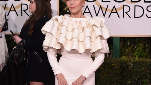 78 éves színésznő viselte a Golden Globe gála legszebb ruháját