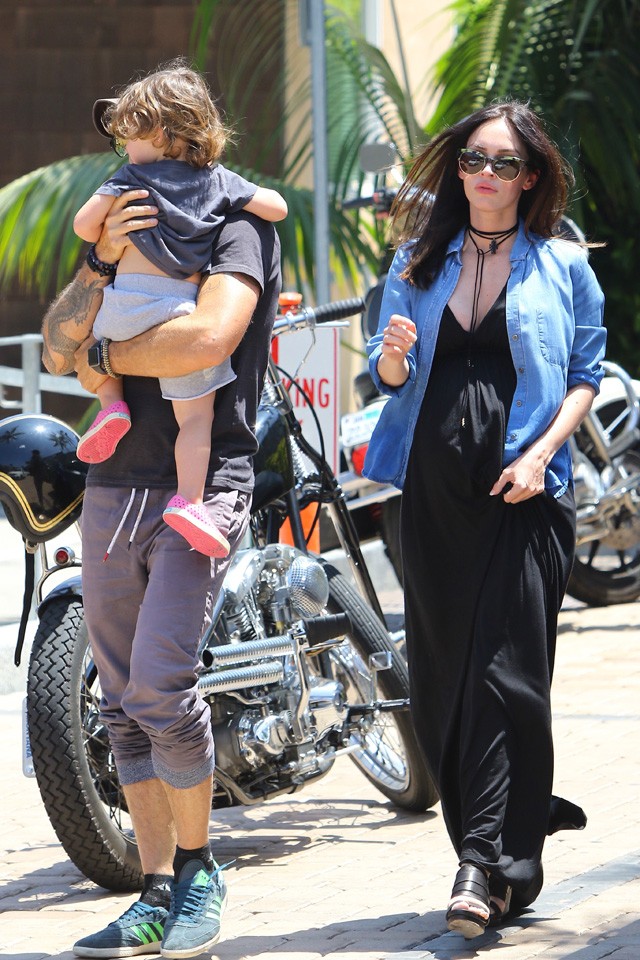 megan fox, gyerek, szülés, brian austin green, baba, fiú