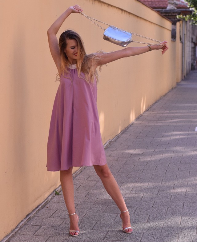 Bertók Fruzsi egy Prieston ruhában