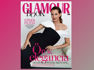 Epres Pannival a címlapon megjelent a legújabb GLAMOUR BOOK - főszerepben a divat!