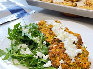 Napi recept: Zöldséges-fetás zablepény Porkoláb Eszter ajánlásával