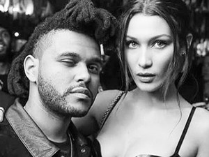 Te jó ég: Bella Hadid és pasija kiköpött másai a horrofilm karaktereinek