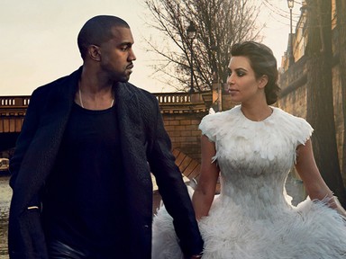 Kim Kardashian és Kanye West címlapja bukás