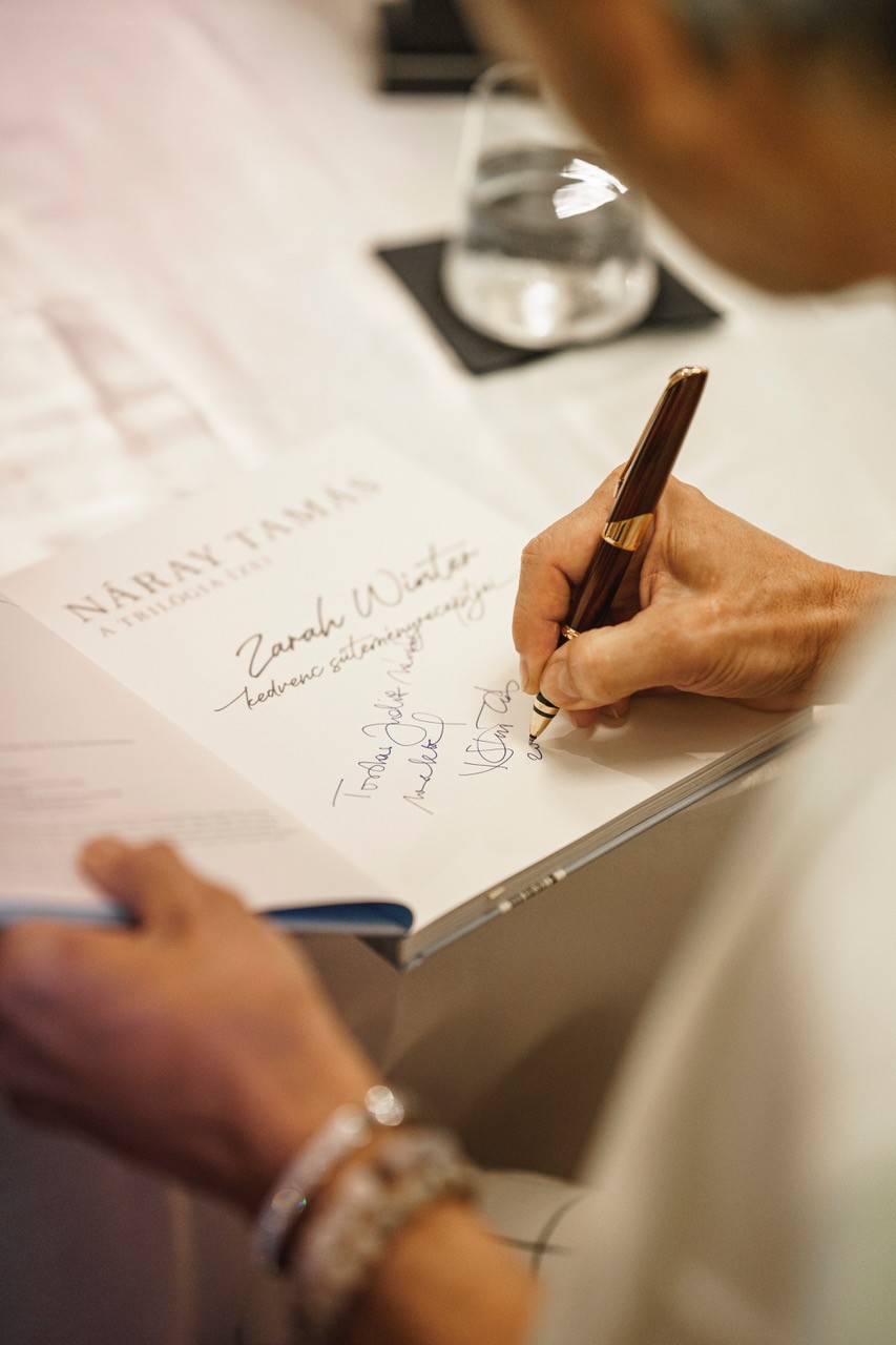 Náray Tamás gasztronómiai könyveinek a bemutatóján jártunk