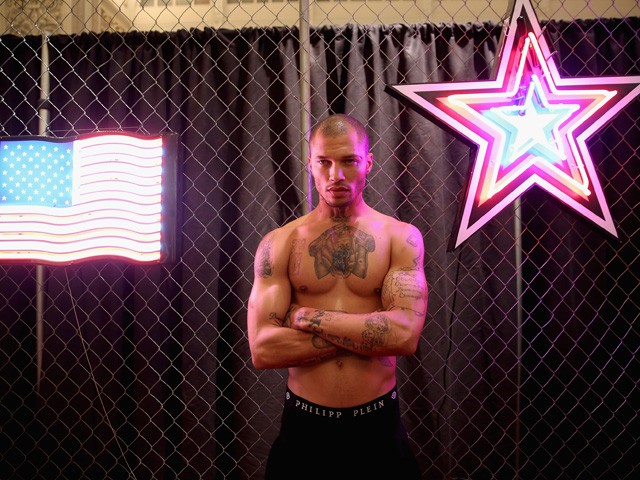 Jeremy Meeks a backstage-ben
