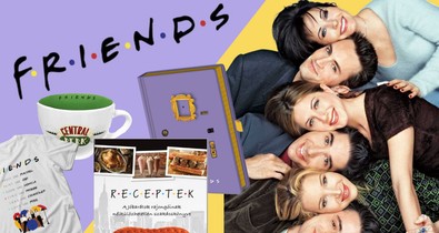 Ajándéktárgyak Jóbarátok rajongóknak: ezzel lepd meg és imádni fog