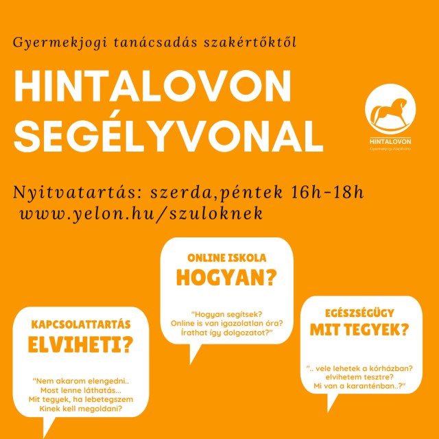 Segítsd adód 1%-ával a Hintalovon Alapítványt és a gyerekeket