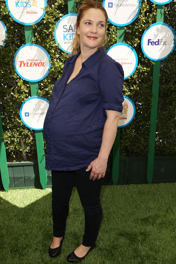 Néhány hete még jótékonysági rendezvényen vett részt az immár kétszeres anyuka, Drew Barrymore