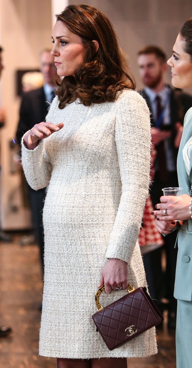 Kate Middleton egy Alexander McQueen ruhában