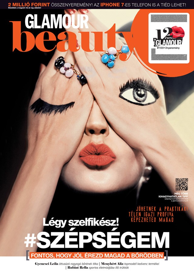 glamour magazin, novemberi szám, mila kunis, beauty melléklet, frizura melléklet, nyereményjáték, kifestő