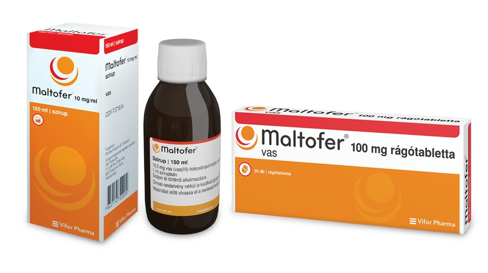 Vény nélkül kapható, vas(III)-komplex-tartalmú gyógyszerek