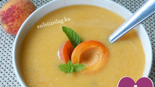 Sárgabarack-krémleves