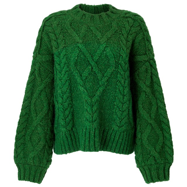 Bordázott kötésű pulóver F&F 6490 Ft