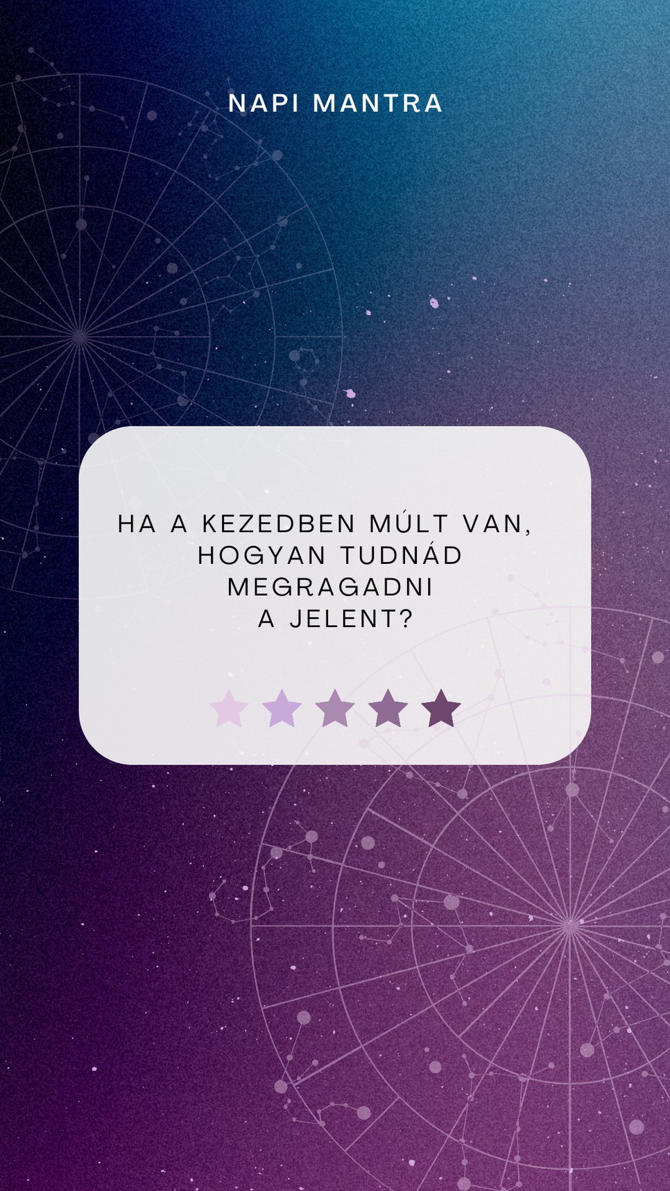 Jöhet egy napi mantra a napi horoszkóp alapján?