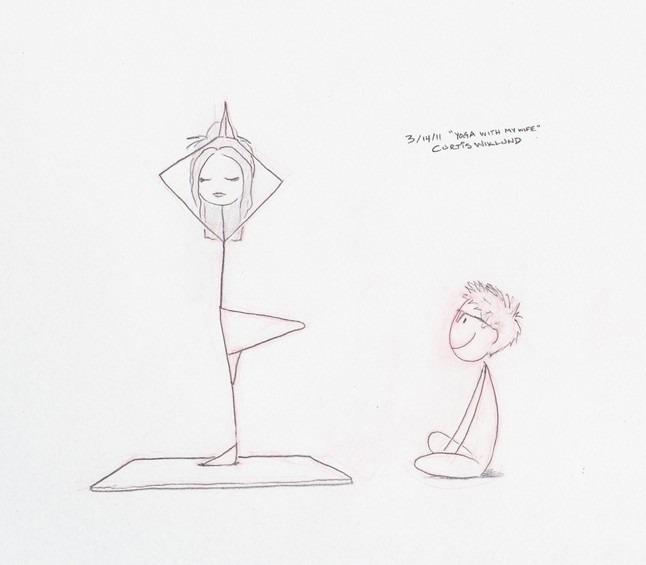 Jordin új kedvenc időtöltése a jóga