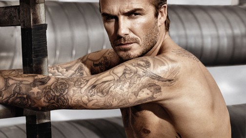 David Beckham megint alsóra vetkőzött a H&M kedvéért