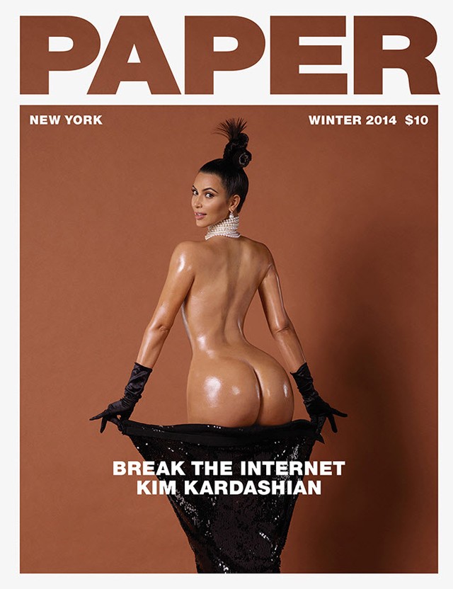 Kim Kardashian Paper magazin