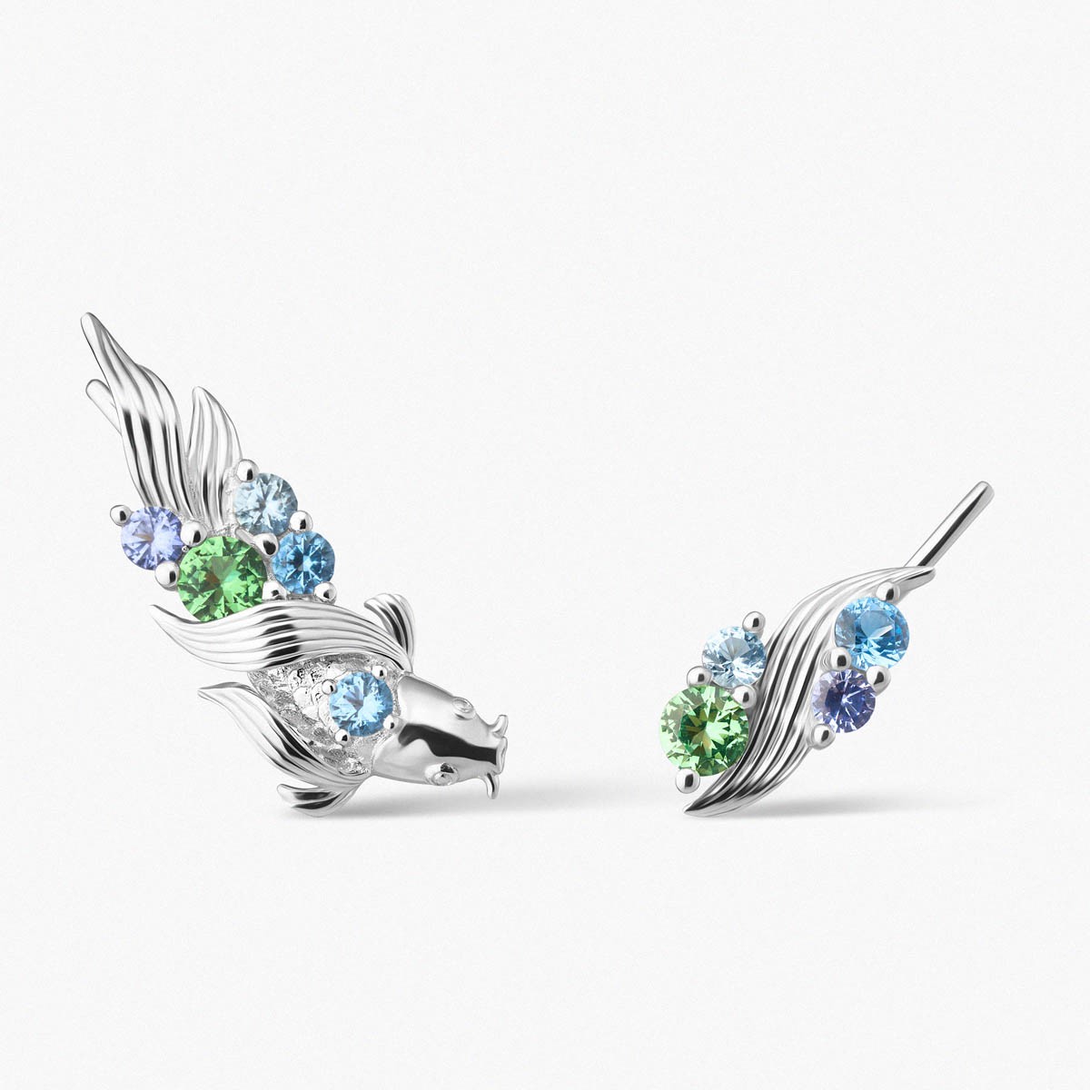 WKRUK KOI ezüst fülbevaló 18500 Ft