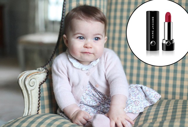charlotte hercegnő, sarolta, marc jacobs rúzs, le marc, smink, szépség