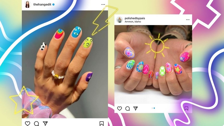 A neon körmök uralkodni fognak a nyári szezonban