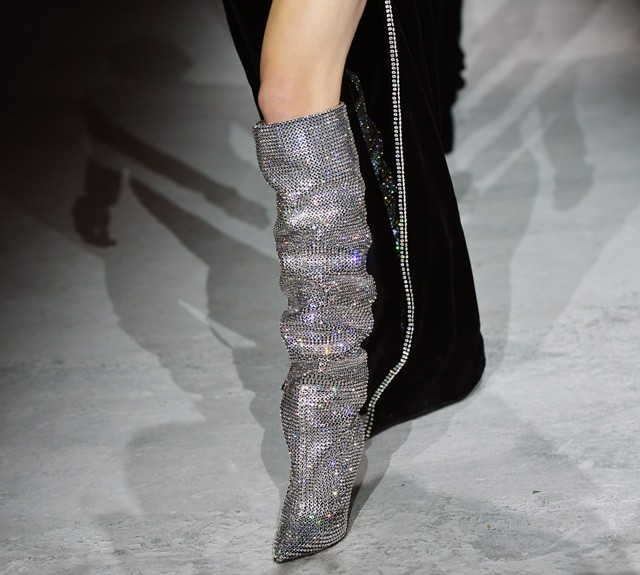 Saint Laurent 2017 ősz-tél csizma