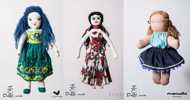 Divatbabákkal segíti az UNICEF a veszélyben levő gyermekeket