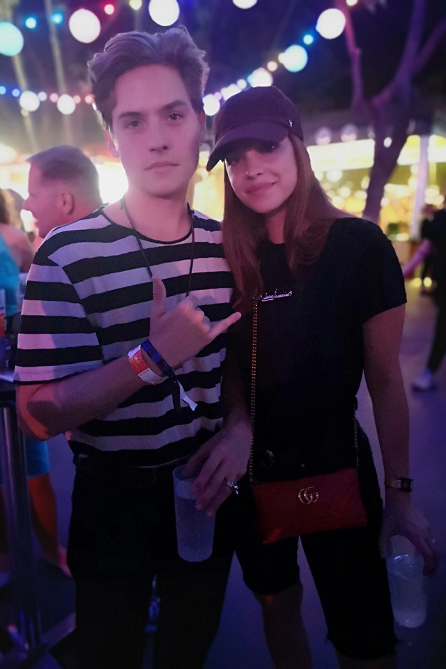 Palvin Barbara Dylan Sprouse Sziget