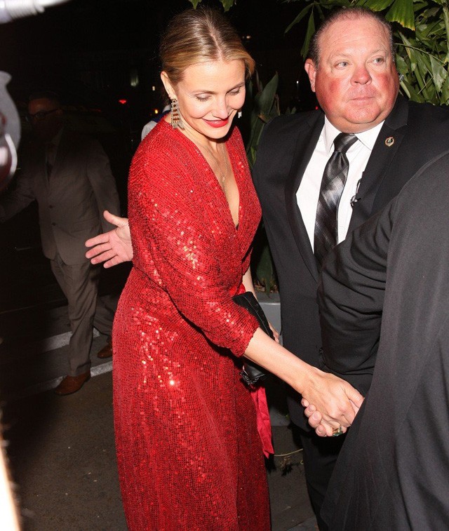 Cameron Diaz Gwyneth Paltrow esküvőjén