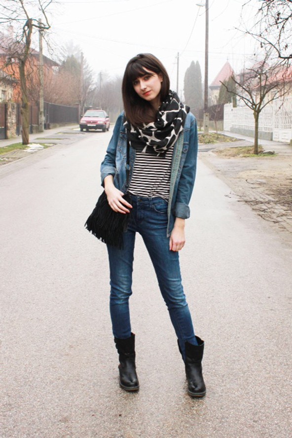 Farmer-kombó és állatminta