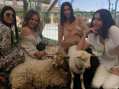 Kim Kardashian teljesen kimaxolta a húsvétot