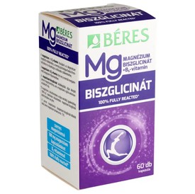 Rossmann - Béres Magnézium-biszglicinát+B₆ kapszula (60 db) 3699 Ft helyett a GLAMOUR-napok alatt 20% kedvezménnyel 2959 Ft.