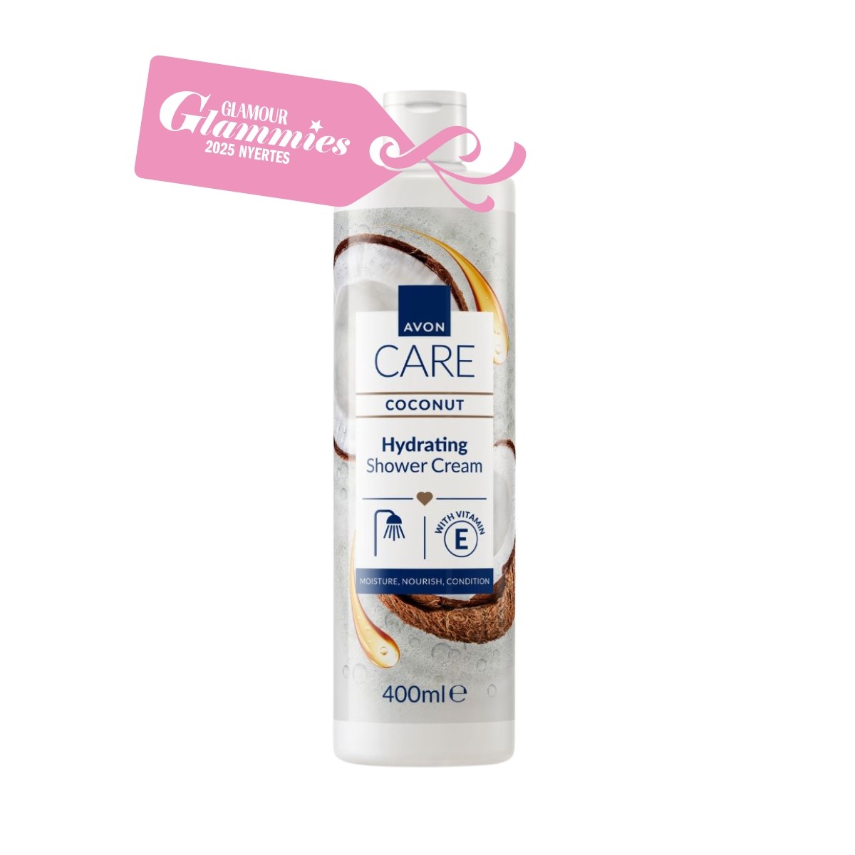 A legjobb fürdőtermék (tanácsadói hálózat): Avon Care Hidratáló tusfürdő kókuszolajjal