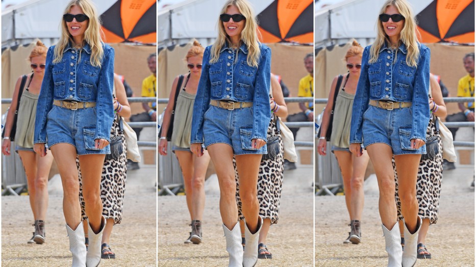 Sienna Miller ezzel a fesztivál szettel robbantotta be a szezont.