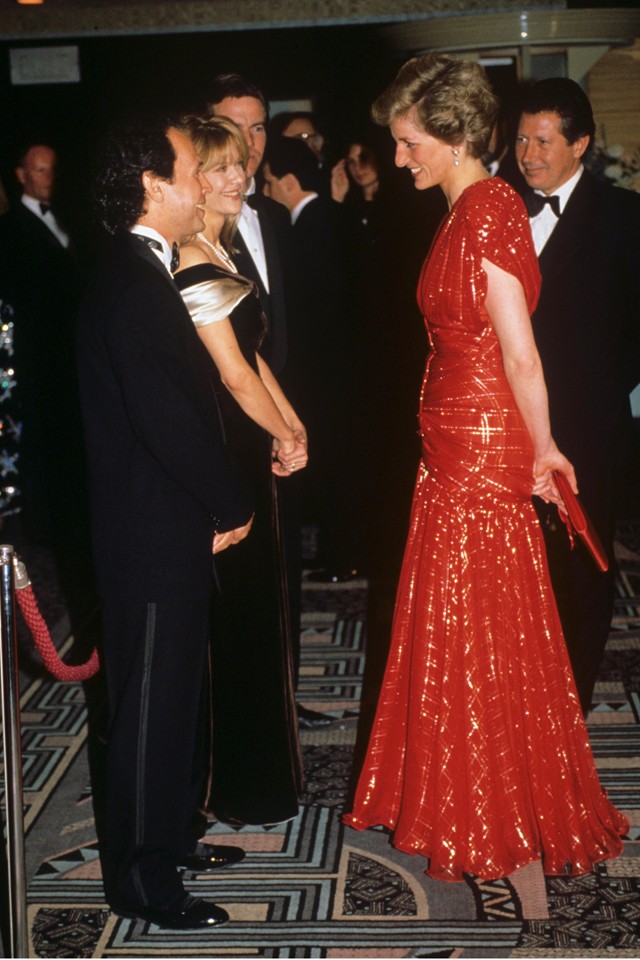 Billy Crystal és Meg Ryan is találkoztak a hercegnővel egy gála alkalmával