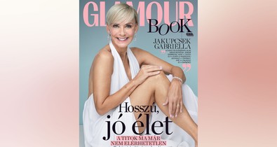 Jakupcsek Gabriellával a címlapon megjelent a GLAMOUR BOOK őszi száma, főszerepben a hosszú élet titkával