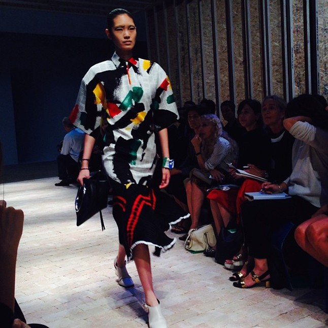 Színes darabok a Céline bemutatón.