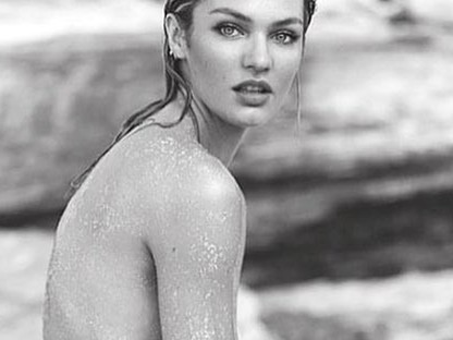 Candice Swanepoel teljesen pucéran mutogatja óriási pocakját!