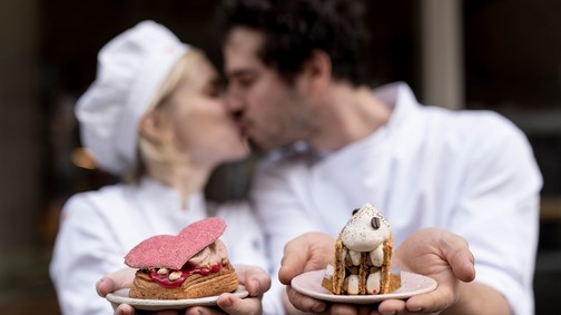 Szerelmes pár alkotta meg Magyarország legkülönlegesebb Valentin-napi desszertjét