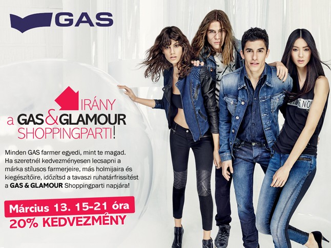 Irány a GAS & GLAMOUR Shoppingparti!